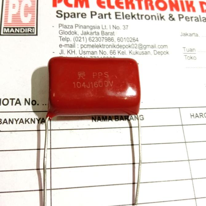 Milar 104J1600V 104J 1600V 104 J 1600 V 100nF 1.6KV pcmelektrob9090
