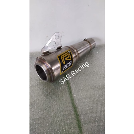 Sincer Only Knalpot RCB Kapsul Diameter 50mm Slincer Knalpot RCB