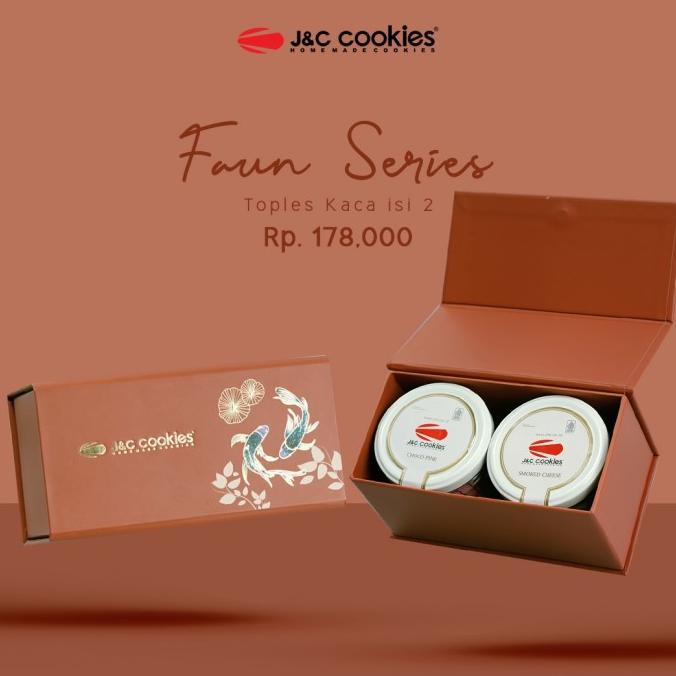 

Kue Kering Jnc Cookies Kue Lebaran Toples Kaca Kecil J&C Cookies