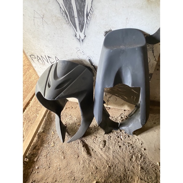 body belakang satria RU lumba