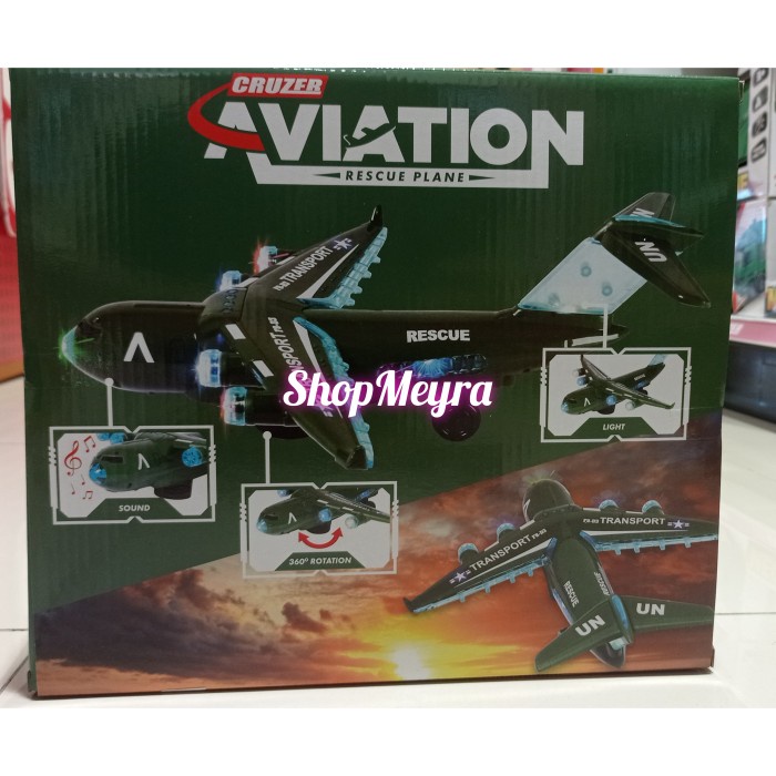 HOT SALE CRUZER AVIATION RESCUE PLANE MAINAN PESAWAT TERBANG MILITER TERLARIS