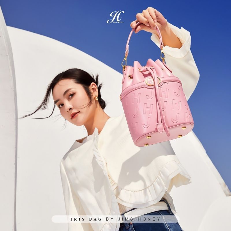 Iris Bag Jims Honey Tas Serut selempang wanita bentuk tabung bisa jinjing