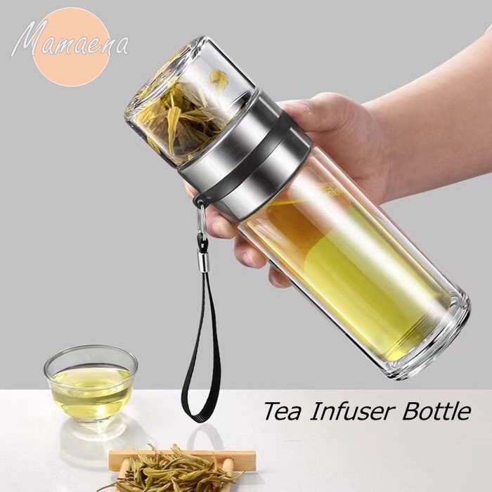 Terlaris Tea Infuser Bottle / Botol Minum Teh / Tea Set Tumbler