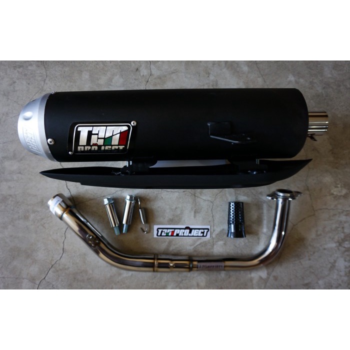 Knalpot Tzm Project Std Non Ss Pro Full Package Beat & Scoopy Fi/Karbu