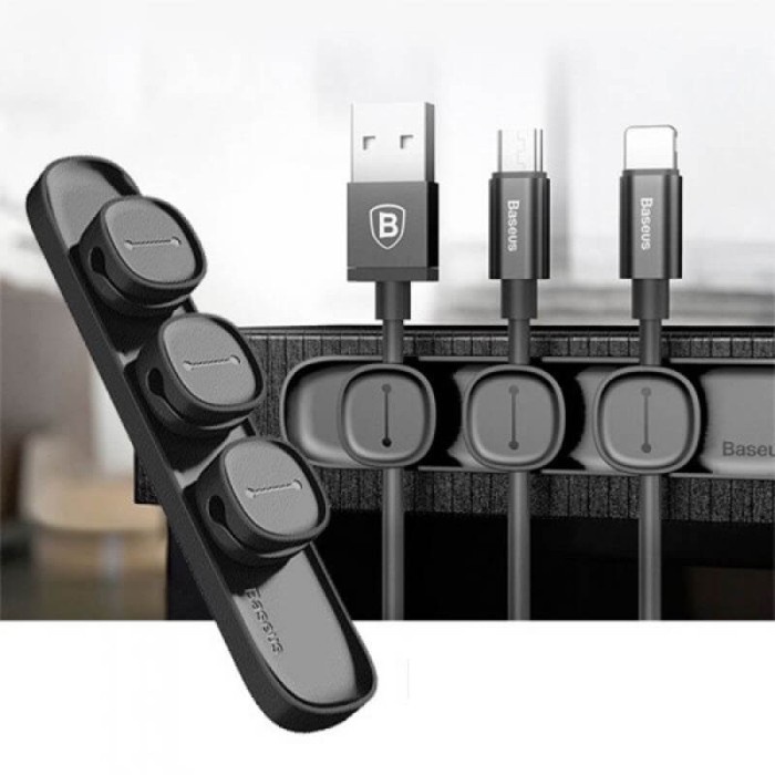 

Terlaris Baseus Penjepit Kabel Peas Cable Clip Penjepit Kabel - Acwdj