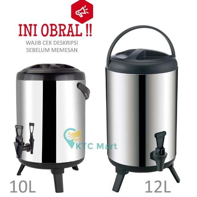 (Obral) Water Jug Tank Dispenser Air Stainless Steel - Dispenser Air Marisanapitulu
