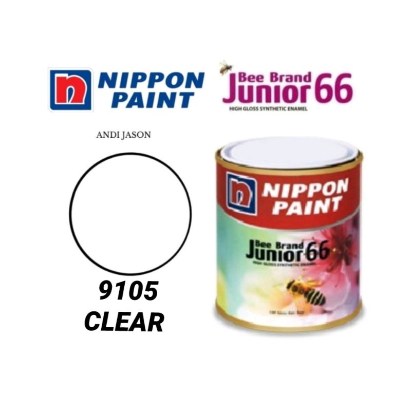 CAT BEE BRAND JUNIOR 66.  0.94 LITER NO 9105 CLEAR CAT MINYAK KAYU DAN BESI