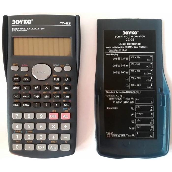 

Terlaris Kalkulator Scientific Joyko Cc-23