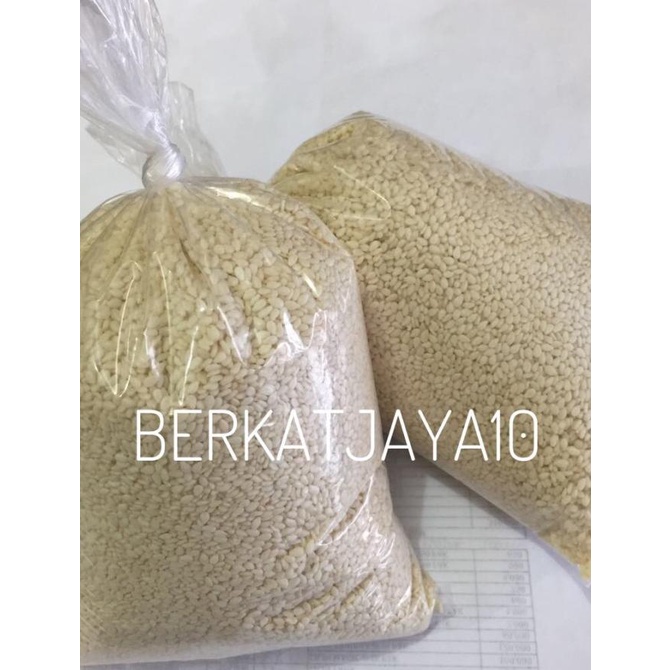 

TERBARU WIJEN PUTIH CURAH KILOAN SESAME SEEDS 250 GRAM