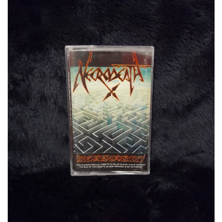 Kaset NECRODEATH - Fragment of Insanity