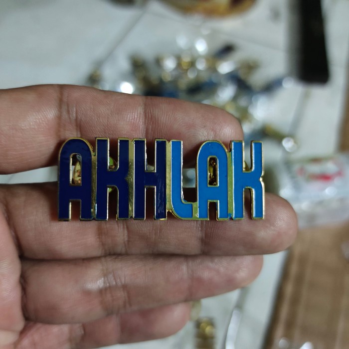 Terlaris Pin Pin Akhlak Pin Magnet Custom