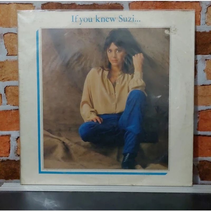 Vinyl Piringan Hitam 12 inch Suzi Quatro - If You Knew Suzi