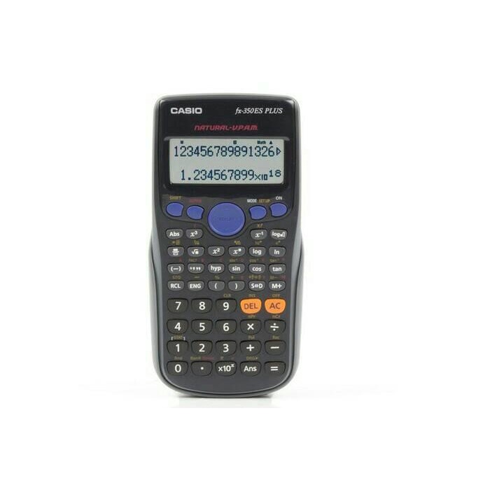 

Terlaris Casio Fx-350Es Plus Scientific Calculator / Kalkulator Ilmiah