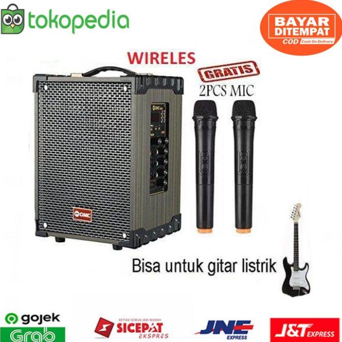 Discount Speaker Portable GMC 899P Bluetooth Karaoke 2 Mic Wireless NEW PROMO SPEAKER BLUETOOTH/SPEA