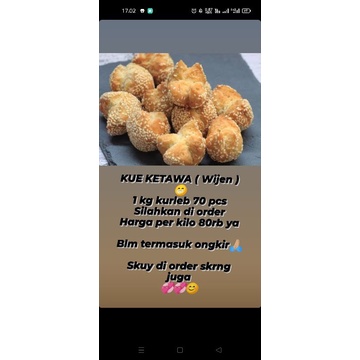 

KUE KETAWA WIJEN