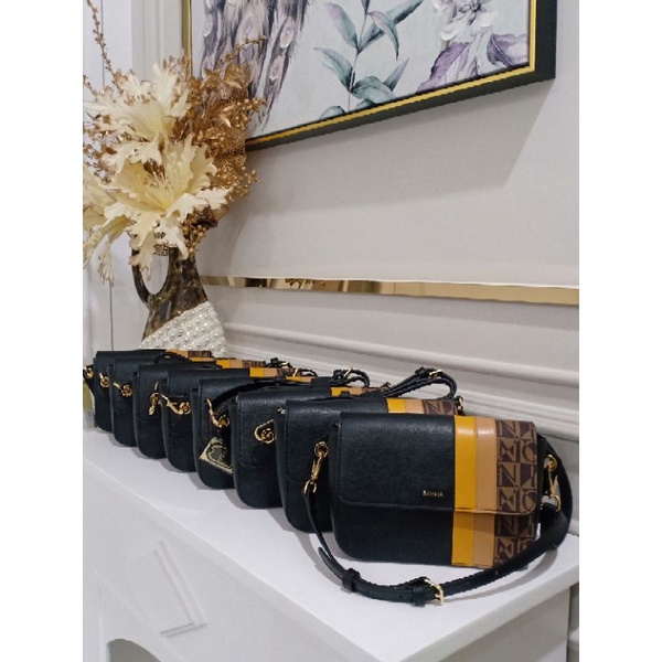 tas selempang Bonia original 3 lis