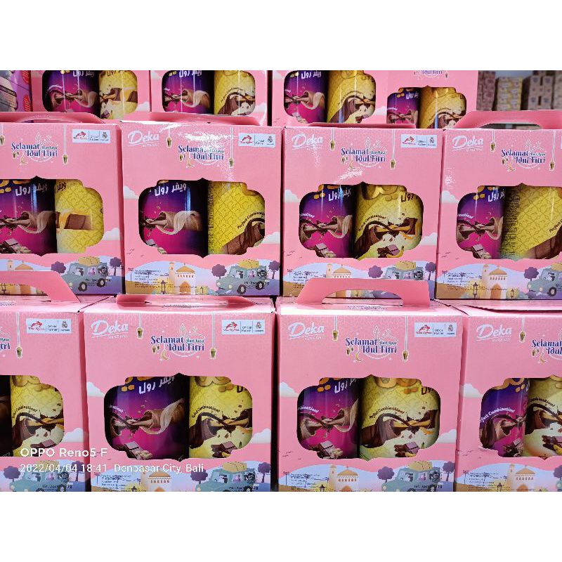 Deka Roll Kaleng Hampers Lebaran (isi 2 kaleng)