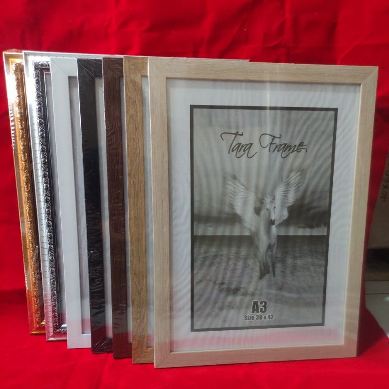 Bingkai foto frame foto pigura foto A3 30x42 cm