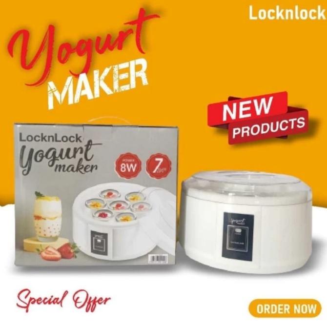 LOCKNLOCK Yogurt Maker || Mesin Pembuat Yogurt Low Watt ---NEW---