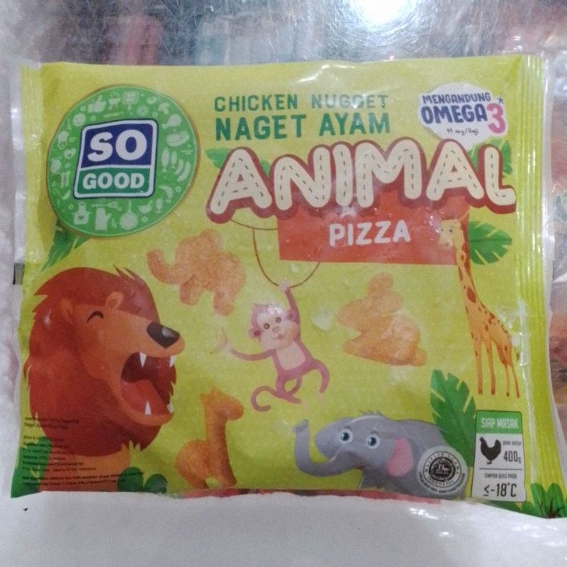 

SoGood Animal Pizza Nuget Ayam 400gr