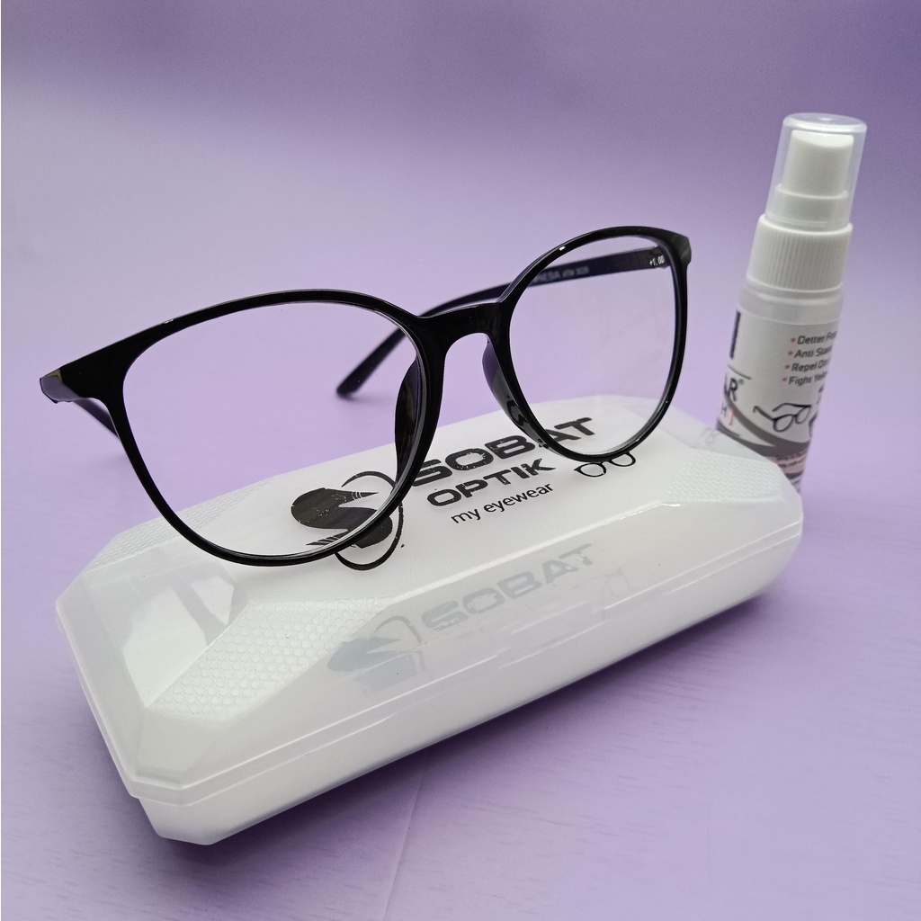 Kacamata baca plus untuk lansia ukuran +0.50 sampai +4.00