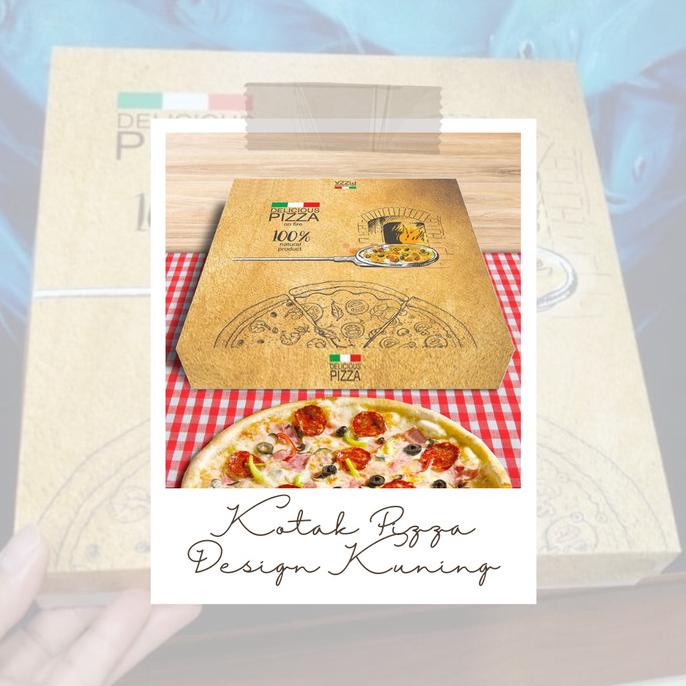 

salle NEW DESIGN box pizza / kotak pizza / dus pizza 25x25x5 - Full Color