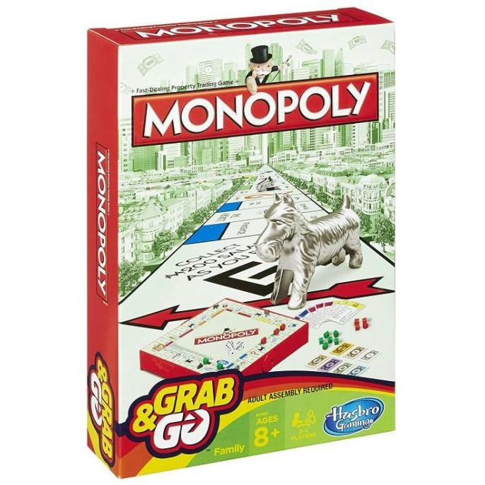HASBRO Gaming, Monopoly Grab & Go