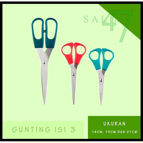 

GRATIS ONGKIR 3 PCS GUNTING DAPUR GUNTING SERBAGUNA / SCISSORS GUNTING KERTAS !