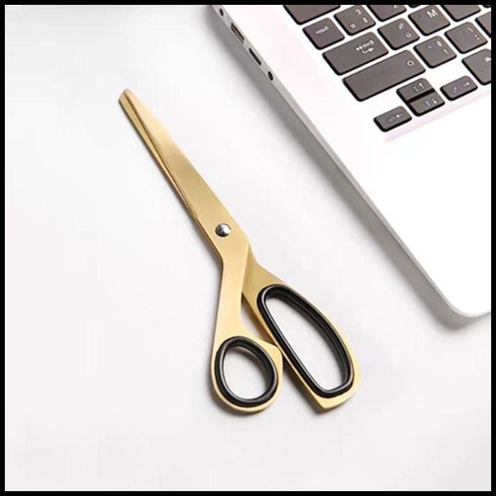 

DISKON GUNTING EMAS / GOLD SCISSOR / GUNTING SULTAN ASTETIK STAINLESS STEEL !!