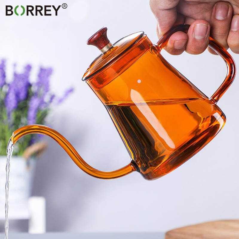 BORREY Teko Kopi Teh Leher Angsa Pitcher Borosilicate Glass 600ml BRO-045 Teko Set Teko Set Teko Teh Stainless Teko Teh Stainless Pitcher Plastik Pitcher Plastik Rumah Plastik Rumah Plastik Jug Kaca Jug Kaca Teko Plastik Murah Teko Plastik Murah Teko Air