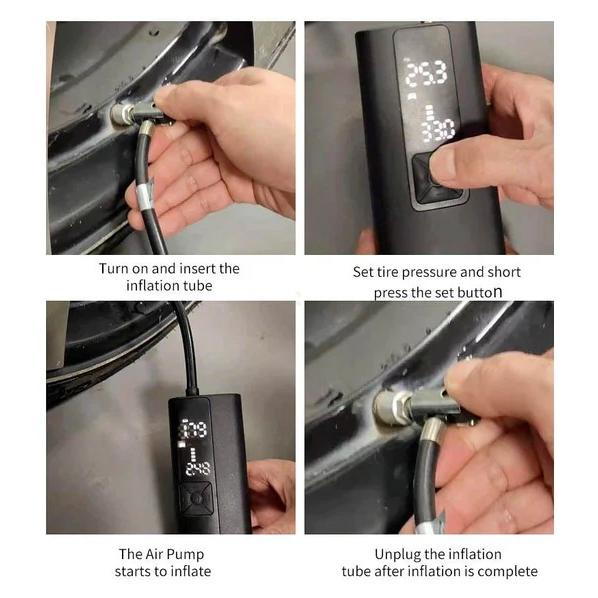 AmazeFan Pompa Ban Elektrik Digital Tire Inflator Portable 6000mAh P003 Pompa Ban Mobil Portable Pompa Ban Mobil Portable Pompa Ban Mobil Elektrik Portable Pompa Ban Mobil Elektrik Portable Pompa Motor Pompa Motor Pompa Elektrik Pompa Elektrik Pompa Seped