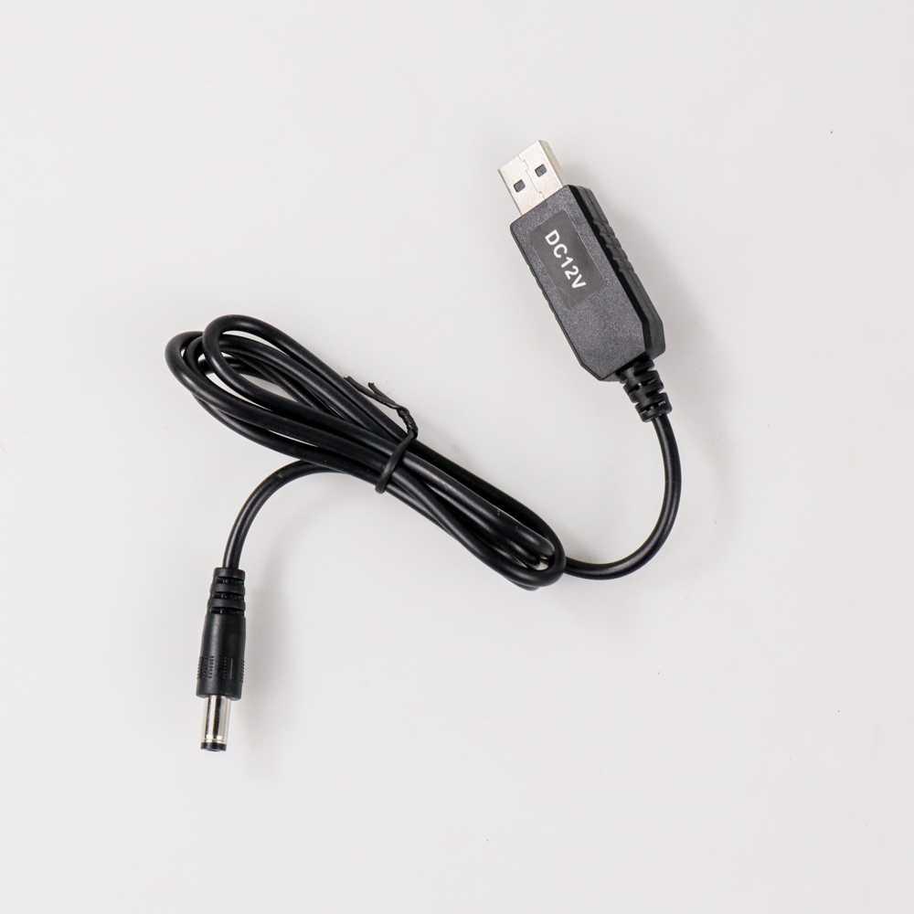 USB Converter Adaptor Power Boost Line DC 5V to DC 12V 1A with 8 Head T01