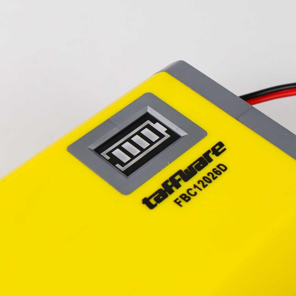 Taffware Charger Aki Portable Motorcycle Car Battery 6A 12V - FBC1206D