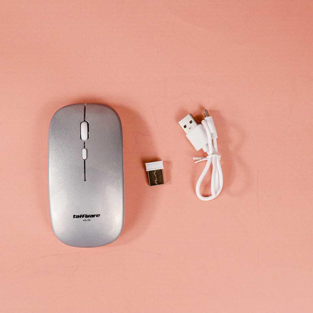 Taffware Mouse Wireless 2.4G Rechargeable S-09