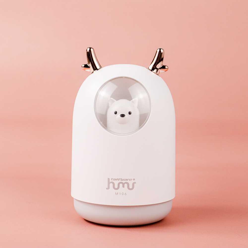 Taffware Air Humidifier Ultrasonic RGB Pet Design 300ml HUMI M106 Diffuser Aromatherapy Aromaterapi Humidifier Diffuser Aromaterapi Dehumidifier Diffuser Humidifier Humidifier Diffuser Humidifier Bayi Flu Dan Batuk Air Humidifier Aromatherapy Difuser Humi