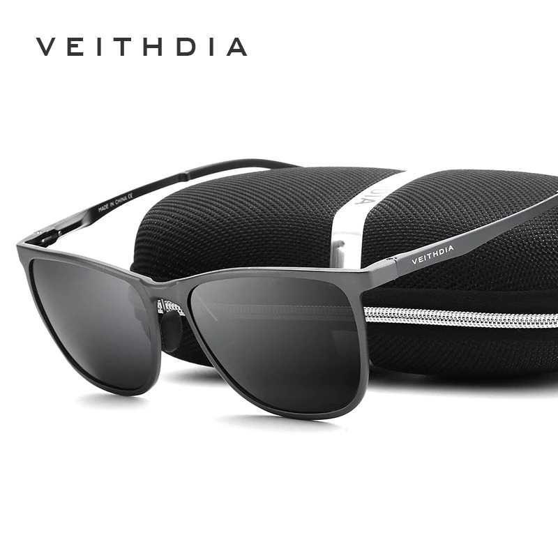 VEITHDIA Kacamata Retro UV Polarized Sunglasses 623