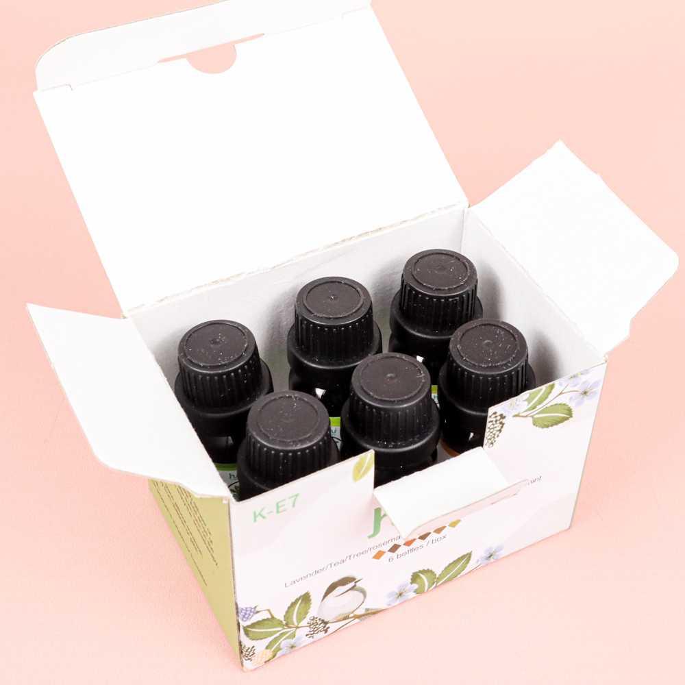 Taffware HUMI Pure Essential Oils Minyak Aromatherapy 10ml 6PCS - K-E7