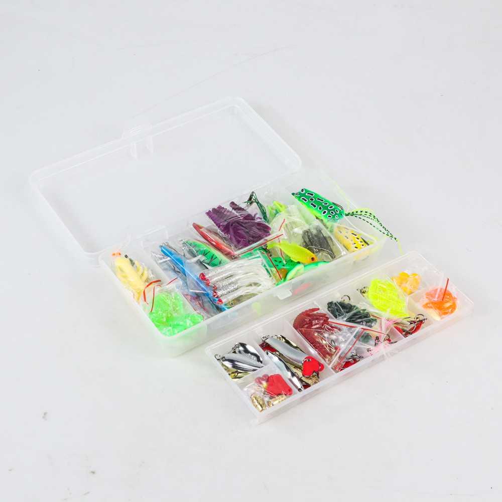 LIXADA Umpan Pancing Ikan Set Fishing Bait Kit DW250 Umpan Casting Soft Frog Umpan Casting Gabus Toman Spiner Pancing Set Pancing Ikan Umpan Pancing Adunmancing Umpan Ikan Mas Apollo Pancing Casting Umpan Ikan Umpan Casting Toman Umpan Toman Casting