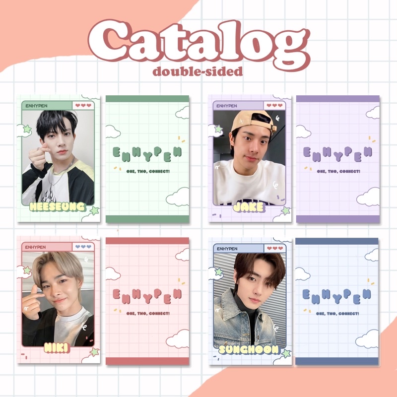 ENHYPEN CUTE KEYRING PART 2 ENHA ENGENE GANTUNGAN KUNCI CHARM KEYCHAIN