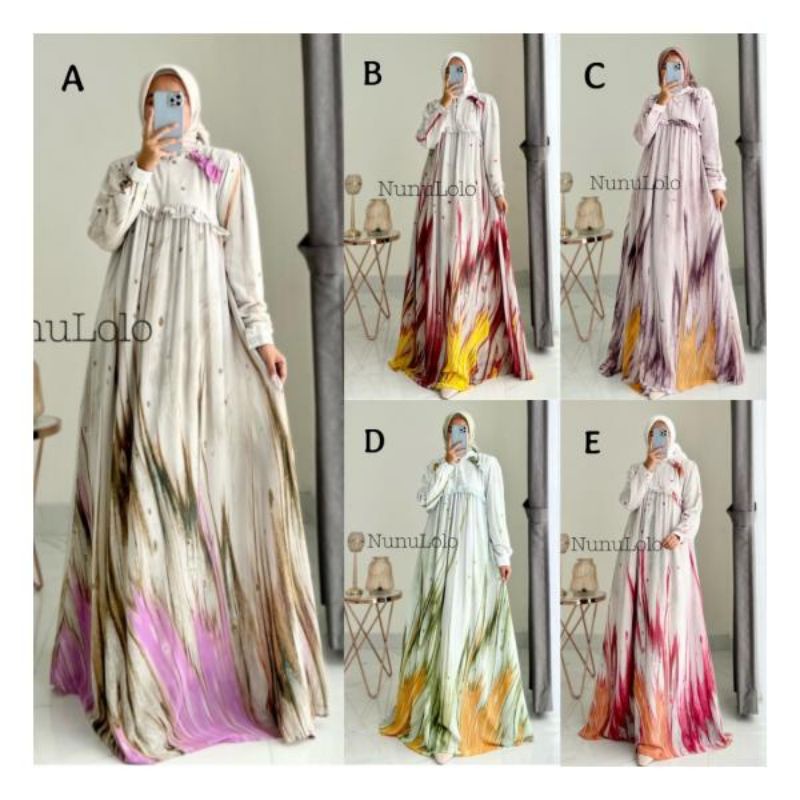 GAMIS DINDA DRESS BY NUNULOLO