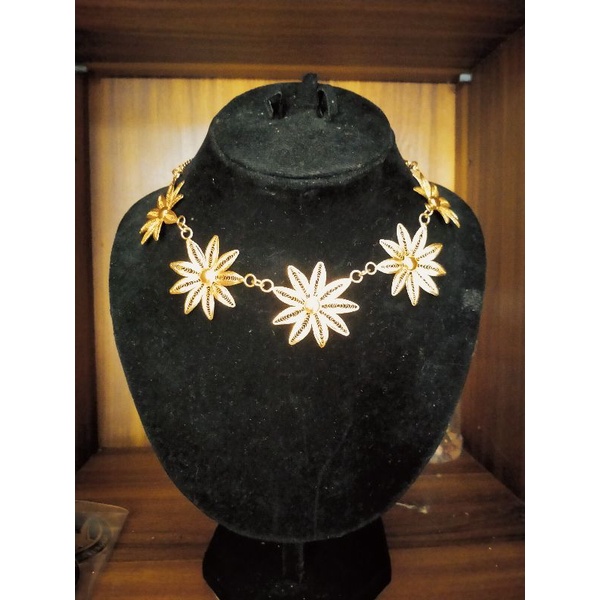 Kalung krum emas 18 karat