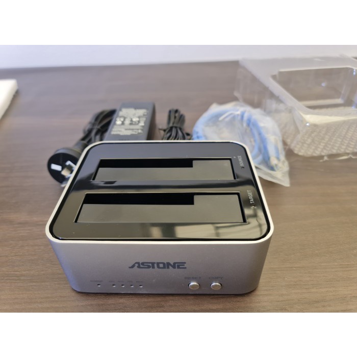 Disket Astone Clonedock Doc-232 Dual Hard Drive Usb 3.0