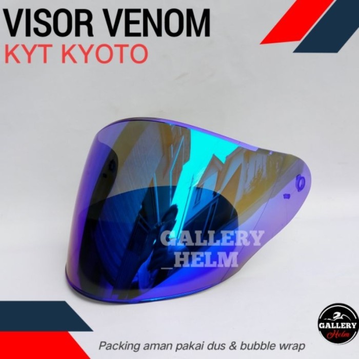 Terlaris Visor Iridium Kyt Kyoto Visor Venom Kyt Kyoto / Kaca Helm Iridium