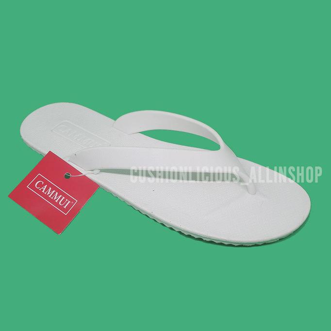 Terlaris Sendal Jepit Flip-Flop Cammui - Putih - (Pria/Unisex) Sale