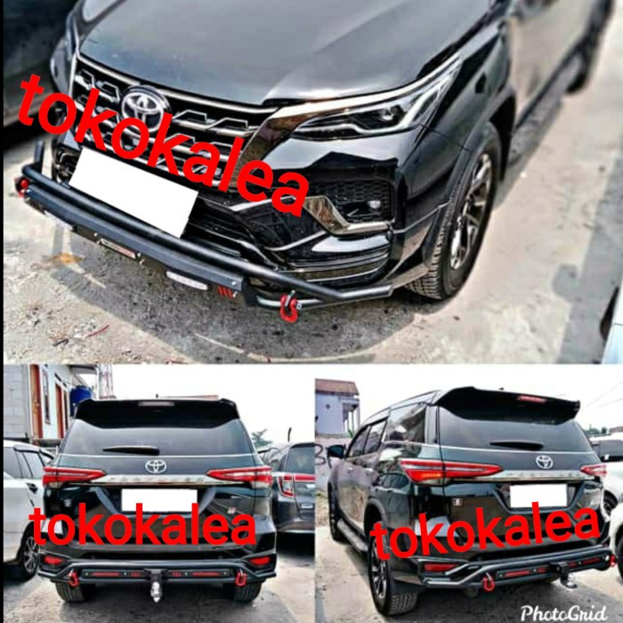 Paket towing bar cobra style bumper depan belakang new fortuner 2022