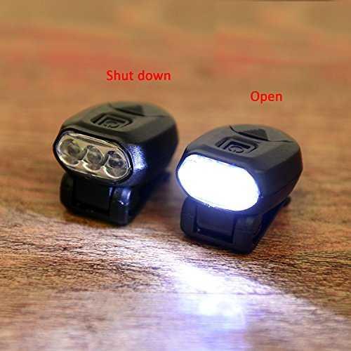 TaffLED Senter Clip Topi 90 Degree Rotatable 3 LED COB - 3325