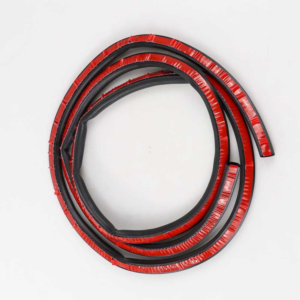 SRIMXS Rubber Strip Door Seal Epdm Pintu Mobil D Type Car 2M - SD-2080