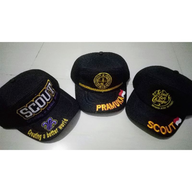 TOPI DOUBLEMES PRAMUKA