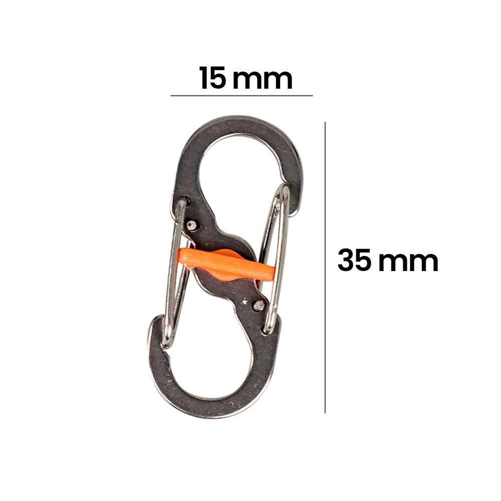 S-Biner Carabiner Pengait Metal Spring Hook - S1217