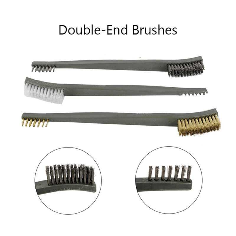 CS Force Sikat Besi Steel Wire Brush 3 PCS with Pick Set 4 PCS CS7 Spry Gun Spry Gun Alat Outdoor Gunung Alat Outdoor Gunung Bb Gun Bb Gun Termo Gun Termo Gun Aksesoris Airsoftgun Aksesoris Airsoftgun Wgg Gun Wgg Gun Aksesoris Airsoft Gun Aksesoris Airsof